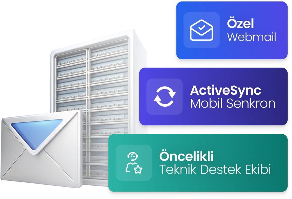 Exchange Mail Hosting - kurumsal e-posta, paylaşımlı takvim ve Outlook entegrasyonu