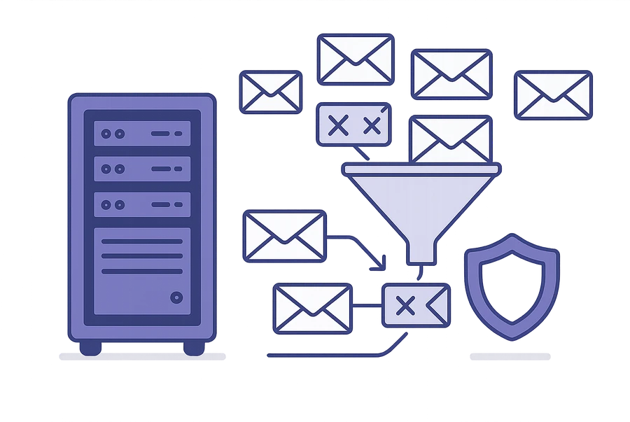 Mail odaklı kurumsal hosting altyapısı - anti-spam ve antivirüs